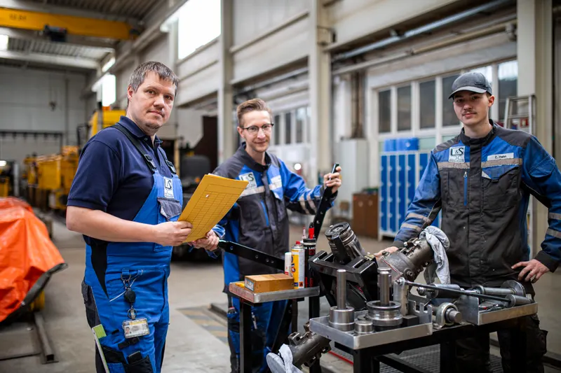 Fertigung in der L&S-Manufaktur